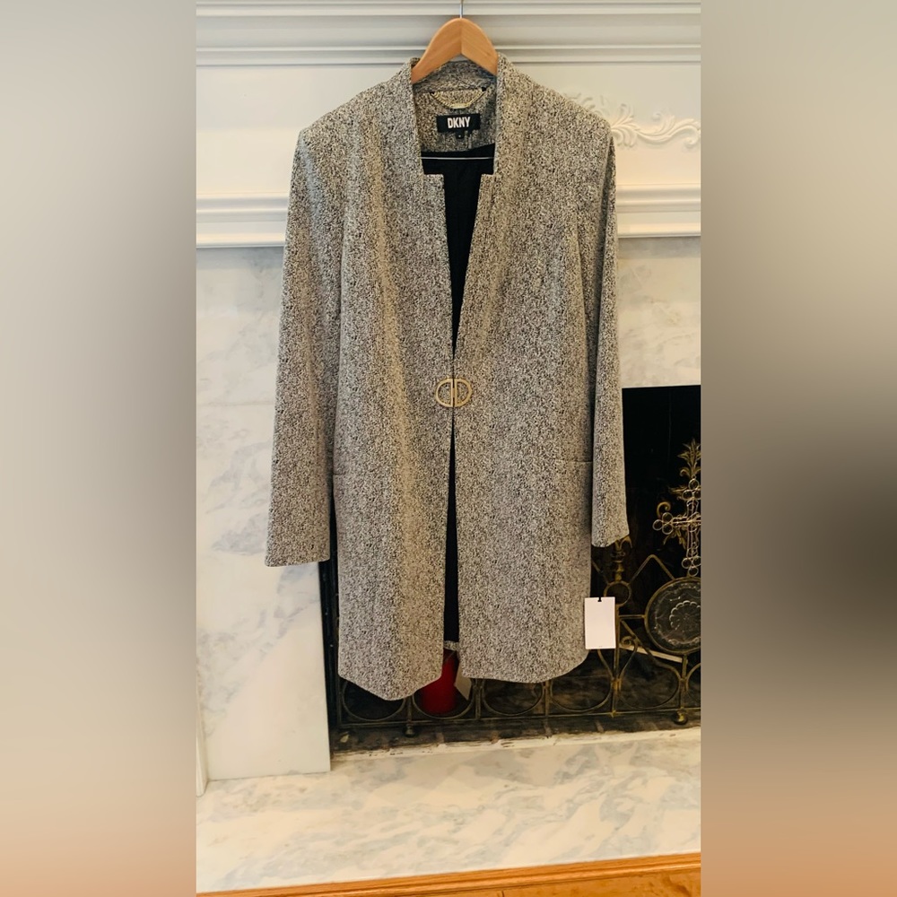 DKNY D-Ring Topper Jacket BRAND NEW w/Tags